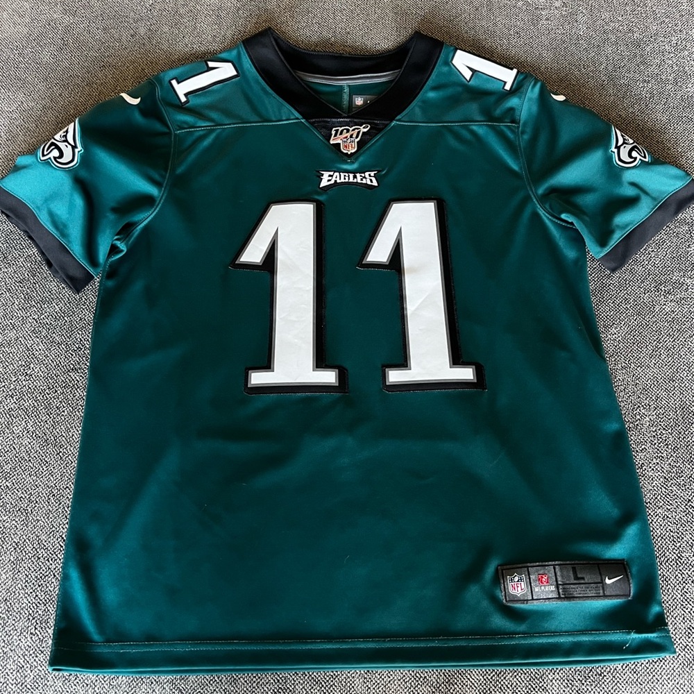 100th Anniversary Philadelphia Eagles Wentz Jersey Large